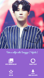 Take a selfie with Sunggyu ( Infinite ) 1.0.29 APK + Mod (Free purchase) for Android