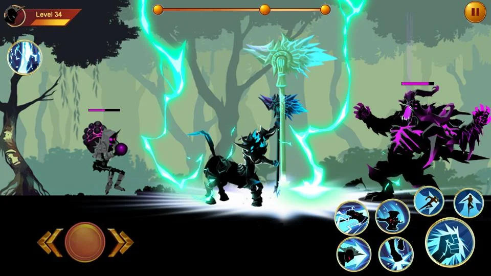 shadow fighter 2 shadow and ninja mod apk unlimited money and gems