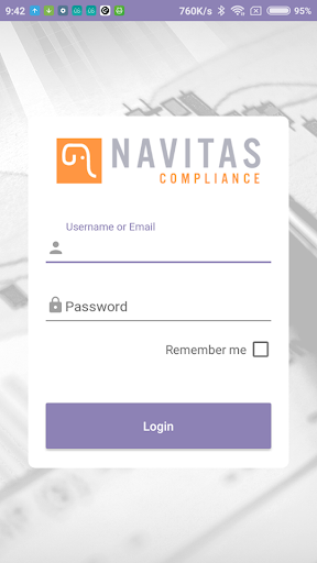 Android application Navitas Compliance screenshort