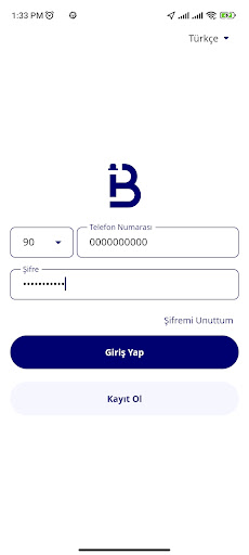 Android application BiŞoför Sürücü screenshort