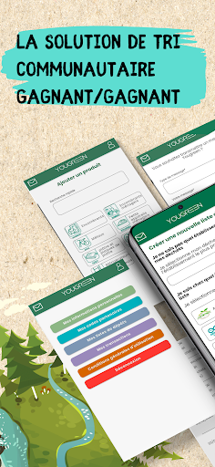 Android application YOUGREEN screenshort
