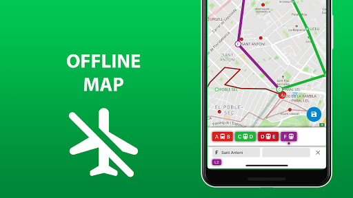 Screenshot of City transport Barcelona