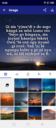 Baka New Testament Screen 2