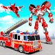Firefighter Robot Transforming Truck Robot Games