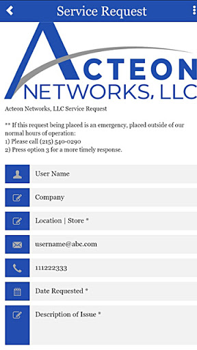 Acteon Networks Screen 2