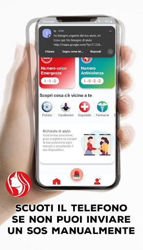 Invia SOS, non sei solo/a Screen 2