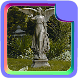 Angel Garden Statues Design icon