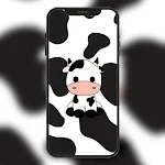 Cow Print Simple Wallpaper