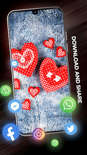Love wallpapers for phone Screen 3