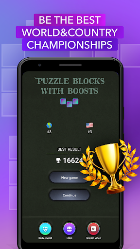 Android application Block puzzle – brick game screenshort