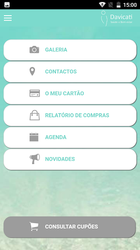 Cartão Cliente DAVICATI Screen 3
