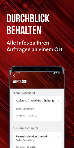 DIS AG - Mein Job Screen 3