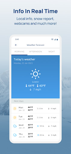 Screenshot of Mt. Hood Skibowl