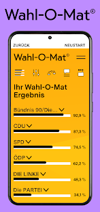 Wahl-O-Mat Screenshot