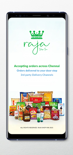 Android application Raja Shop Inn screenshort