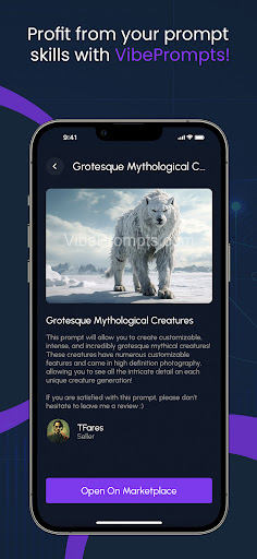 VibePrompts Screen 2