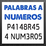 Cover Image of ダウンロード PALABRAS A NUMEROS convertidor  APK