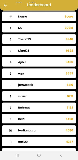 Android application LuckQRT screenshort