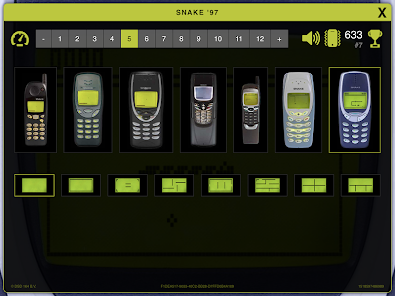 Snake - O mitico jogo do celular da Nokia 