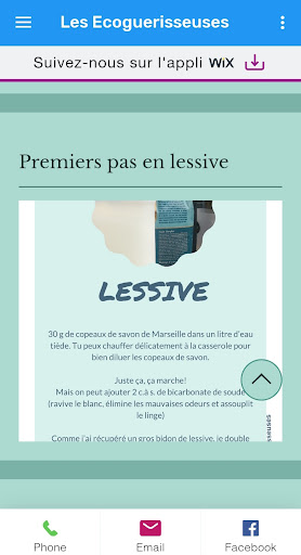Ecoguérisseuses Screen 2