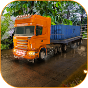 Real Offroad Cargo Truck Driving Hill Driver