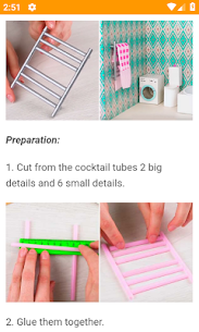 How to make doll furniture 5