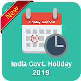 India Govt Holiday Calendar 2020 - Public Holidays icon