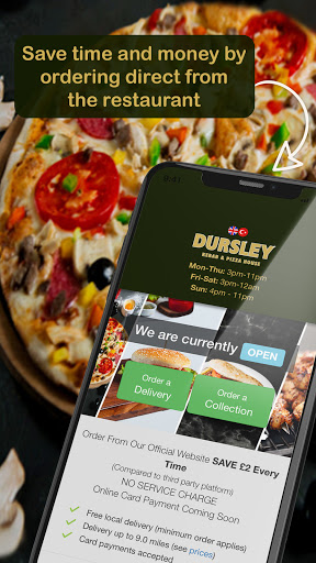 Android application Dursley's Kebab House in Dursl screenshort