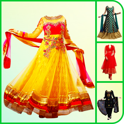Anarkali Dress Photo Editor  Icon