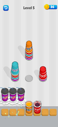 Cups Match! Screen 3