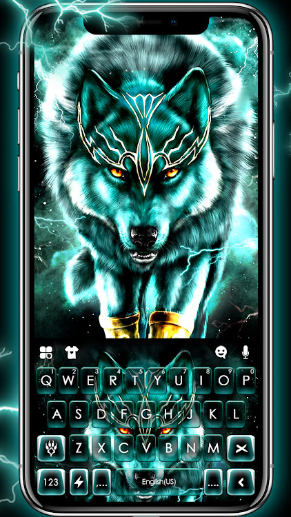 Thunder Neon Wolf Theme - 9.4.1_0423 - (Android)