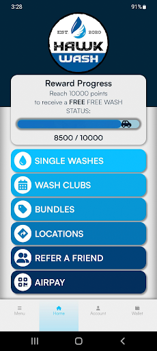Hawk Wash Screen 2