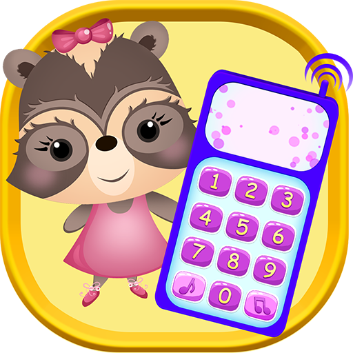 Candy Raccoon: Baby Phone 1.5 Icon