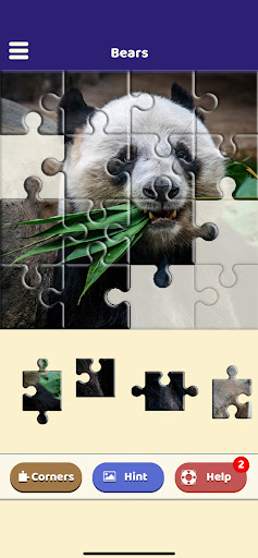 Bear Love Puzzle Screen 2