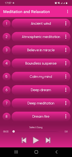 Meditation and Relaxation Screen 2