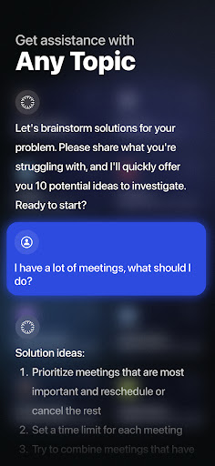 Assist: Chat with AI Screen 3