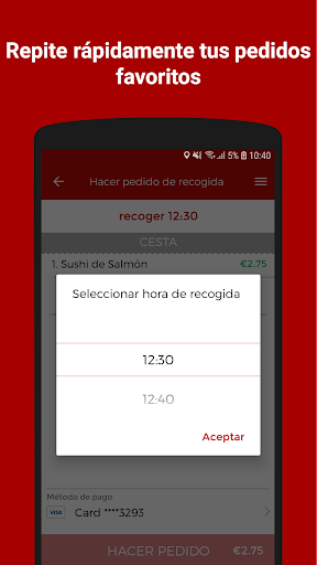 Wantai Sushi Screen 3