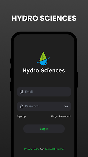 Android application Hydro Sciences screenshort