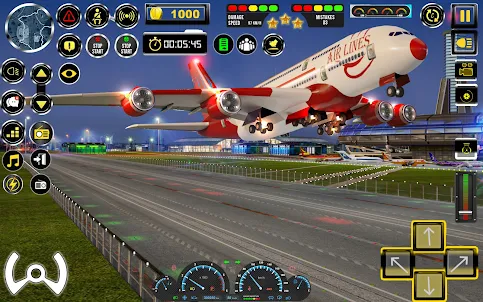Airport Flight Simulator Game