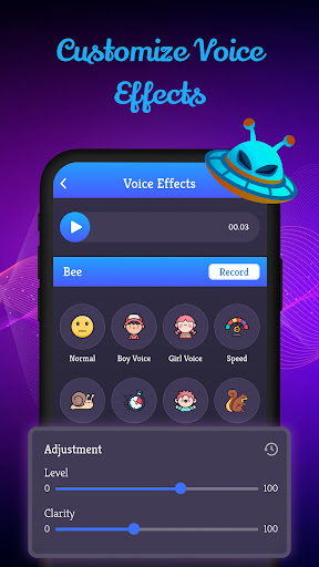 Voice Changer - Sound Effects Screen 3