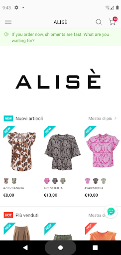Alisè Screen 2