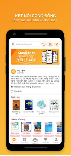 Android application Quận Sách screenshort