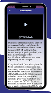 QCY G1 Earbuds Guide