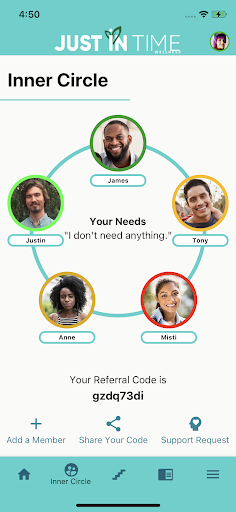 Just In Time Wellness Screen 2
