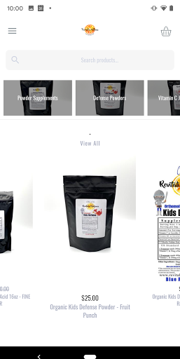 Android application Revitalize Wellness screenshort