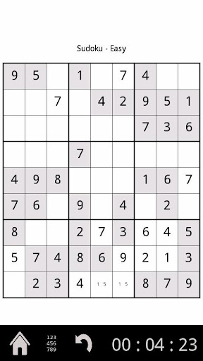 Sudoku 1.25 screenshots 1