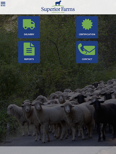 Android application Superior Farms Procurement screenshort