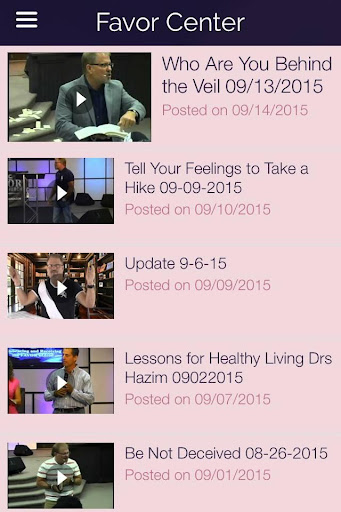 The Favor Center Church Screenshot 2 - AppWisp.com