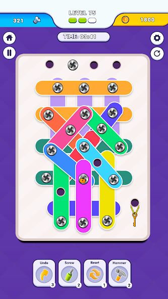 Screw Jam: Nuts & Bolts Puzzle 1.4 APK + Mod (Remove ads) for Android
