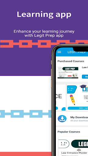 Android application LEGIT PREP screenshort
